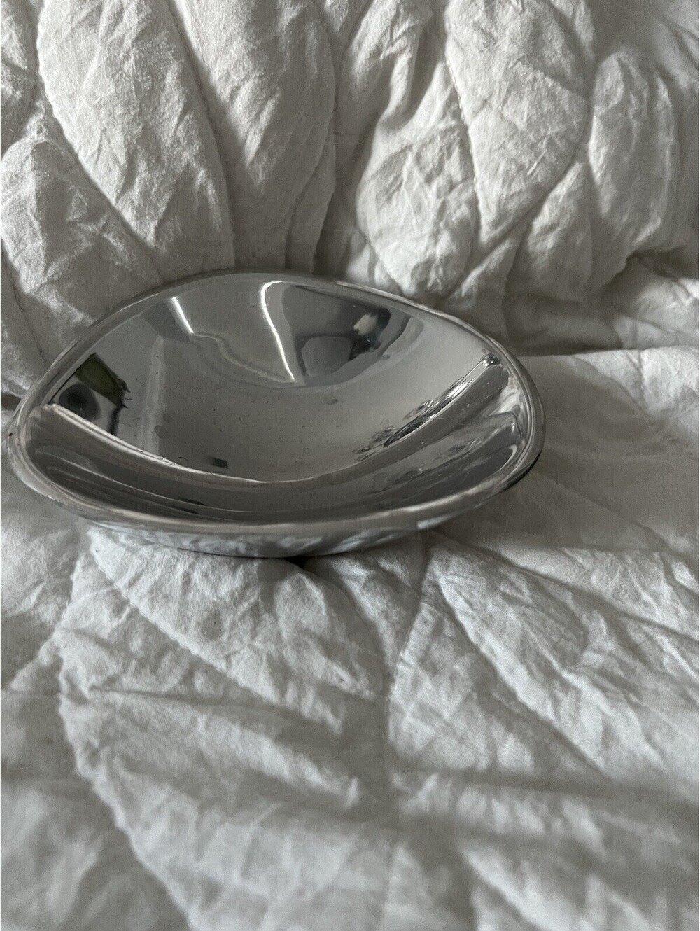 NAMBE 579 Decorative Butterfly Bowl Metal Alloy Thornburg Award Bowl 8oz 6"